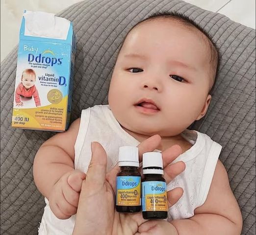 Vitamin D3 Drops cho trẻ sơ sinh hàng Mỹ bao Auth