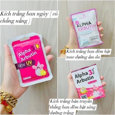 VIÊN KÍCH TRẮNG ALPHA ARBUTIN WHITENING THÁI LAN CHÍNH HÃNG