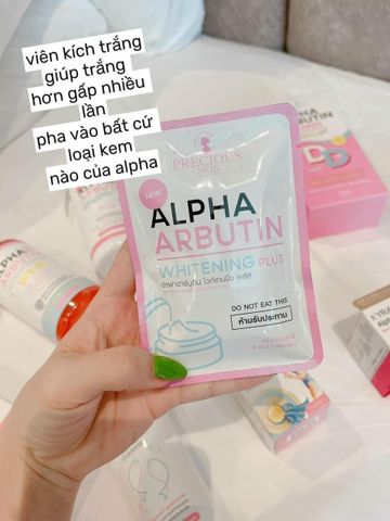 VIÊN KÍCH TRẮNG ALPHA ARBUTIN WHITENING THÁI LAN CHÍNH HÃNG