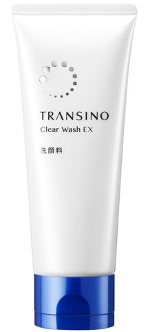 Sữa Rửa Mặt TRANSINO Clear Wash EX 100g - Giải Pháp Làm Sạch Da Hiệu Quả Từ Nhật Bản, Phù Hợp Cho Da Nhạy Cảm