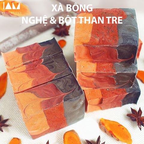 Xà bông sả chanh hữu cơ - Giảm hôi nách, mùi cơ thể, mụn lưng và mẩn ngứa - 135g chăm sóc da tự nhiên, kháng khuẩn hiệu quả