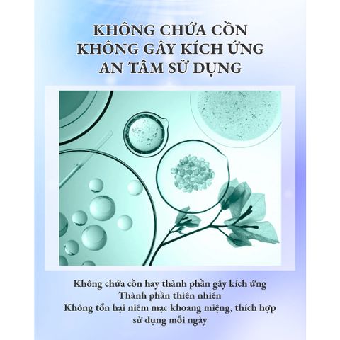 Set 5 Gói Nước Súc Miệng Diệt Khuẩn Anriea Bạc Hà - Kháng Khuẩn, Không Cồn, Sạch Sâu Hơi Thở Thơm Mát
