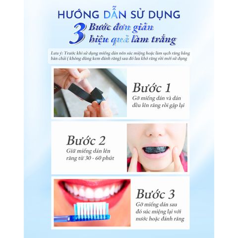 Miếng Dán Làm Trắng Răng Anriea Than Tre - Không Gây Ê Buốt, Dễ Dàng Sử Dụng Tại Nhà, Giúp Sáng Răng Tự Nhiên