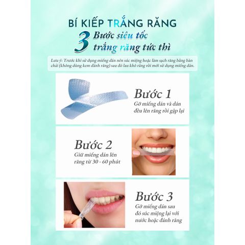 Miếng Dán Hỗ Trợ Trắng Răng Bạc Hà Anriea - Giúp Làm Trắng Răng, Khử Mùi Hôi và Thơm Miệng - Hộp 7 Miếng Dùng Thử