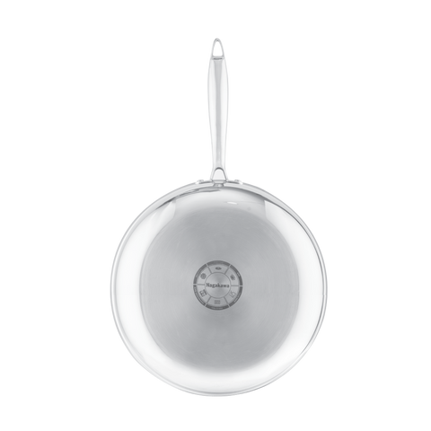 Chảo Chống Dính Inox Nagakawa NAG2202 22cm - Công Nghệ Whitford USA - Dùng Trên Mọi Loại Bếp, An Toàn Cho Sức Khỏe