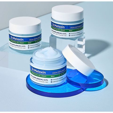 Kem Dưỡng Ẩm Dr Melaxin Aqua Ion Plasma - Gel Cream 50ml Tăng Cường Cấp Ẩm, Phục Hồi Da Khô, Chăm Sóc Da Rạng Rỡ