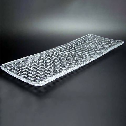 Đĩa dài Nachtmann Bossa Nova 42x15cm - Pha lê cao cấp Đức, sang trọng và bền, chống vỡ, an toàn với máy rửa bát