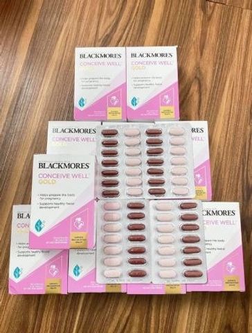 Viên uống bổ trứng Blackmores Úc 56 viên - Giúp tăng khả năng thụ thai và cải thiện chất lượng trứng cho phụ nữ chuẩn bị mang thai