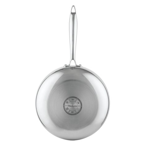 Chảo Inox Chống Dính Nagakawa Natsu NAG2203 - Đa Lớp, Dùng Cho Mọi Loại Bếp, An Toàn, Chất Liệu Cao Cấp