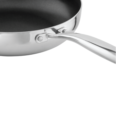 Chảo Inox Chống Dính Nagakawa Natsu NAG2203 - Đa Lớp, Dùng Cho Mọi Loại Bếp, An Toàn, Chất Liệu Cao Cấp