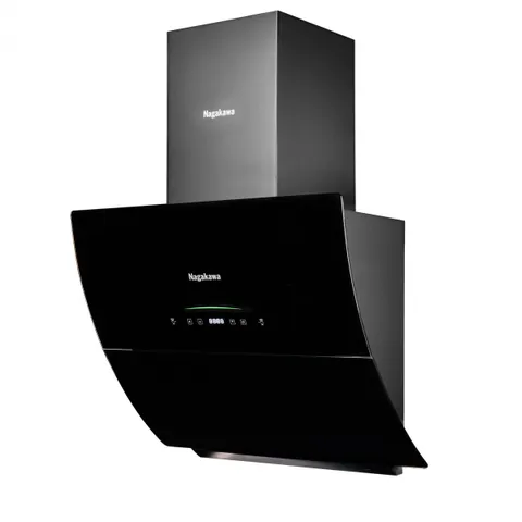 Máy Hút Mùi Kính Vát Cao Cấp Nagakawa NAG1854-70VM - Điều Khiển Leap Motion, Công Suất 1100m3/h, Bảo Hành 5 Năm