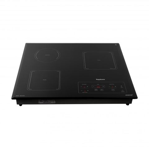 Bếp 3 Lò Điện Từ Hồng Ngoại Inverter Nagakawa NAG1253M - Tiết Kiệm Điện, Công Suất Cao, Bảo Hành 5 Năm