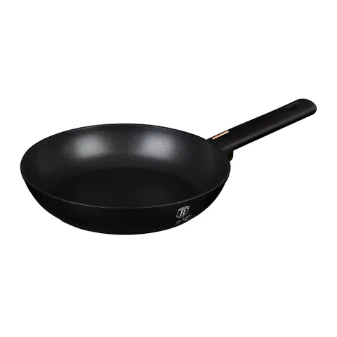 Chảo Rán Berlinger Haus BH/7084N 28cm Màu Đen - Bộ Sưu Tập Monaco, Chống Dính TitanPro, Tiết Kiệm Năng Lượng, Độ Bền Cao
