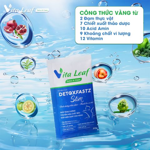 Bột Detoxfastz Slim hỗ trợ thải độc, giảm cân