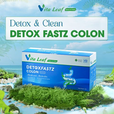Bột Detoxfastz Colon hỗ trợ thải độc