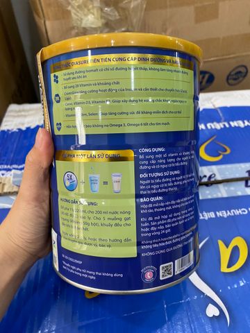 Sữa Non Diasure Tiểu Đường Mẫu Mới bổ sung thêm Nano Canxi Lon 850GR