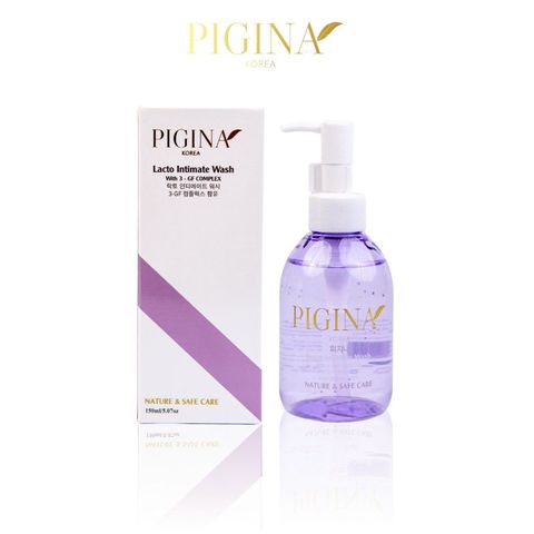 Dung dịch vệ sinh phụ nữ Pigina Lacto 150ml - Gel vệ sinh dịu nhẹ, cân bằng pH, chăm sóc vùng kín, khử mùi hiệu quả