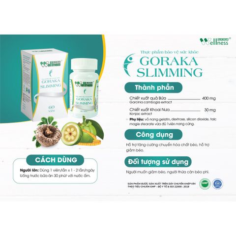 Goraka Slimming viên uống hỗ trợ giảm cân