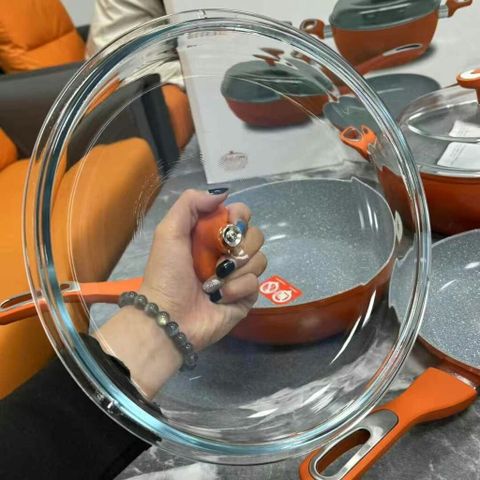 Bộ Nồi Chảo Chống Dính DESLON Kitchenware - Hợp Kim Nhôm Cao Cấp, An Toàn, Dùng Được Cho Bếp Từ, Không Chứa PFOA