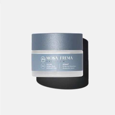 Gel Dưỡng Cấp Nước Mona Frema Double Hydra-Plus 50g - Cấp ẩm & Làm Sáng Da, Phù Hợp Mọi Loại Da, Chất Gel Thẩm Thấu Nhanh