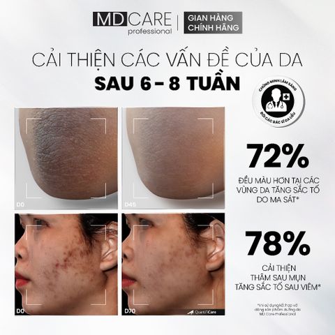 Kem Dưỡng MD CARE Brightening Blemish Cream 50ml - Làm Sáng, Đều Màu Da, Cấp Ẩm Chuyên Sâu, Phục Hồi Kết Cấu Da, Thích Hợp Da Nhạy Cảm