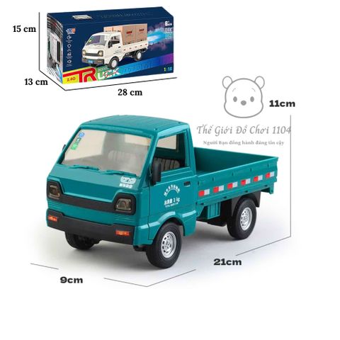 Mô Hình Xe Tải Điều Khiển Từ Xa 2.4GHz - Hiệu Ứng Hơi Nước Thực Tế - Đồ Chơi Tăng Cường Trí Tưởng Tượng Cho Bé