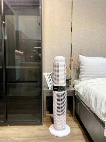 Quạt Tháp Thông Minh Unold Turmventilator 360 - Quạt Mát Hiện Đại, Tiết Kiệm Điện, An Toàn Cho Gia Đình, Màu Trắng