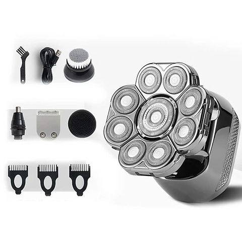 Máy Cạo Râu Đa Năng 5 in 1 KMD-9600 - Cạo Tóc, Cạo Trọc Đầu, 9 Lưỡi, Không Kích Ứng Da, Thiết Kế Bền, Chống Nước, Sử Dụng Khi Tắm