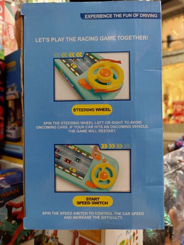 Đồ chơi vô lăng lái xe ô tô chạy bằng pin có nhạc 661-8 car racing adventure