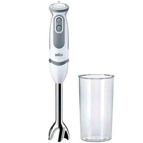 Máy xay cầm tay Braun MQ5200 Soup Vario - 1000W, 21 tốc độ, xay sinh tố & chế biến đồ ăn dặm cho bé, thiết kế hiện đại, made in Romania