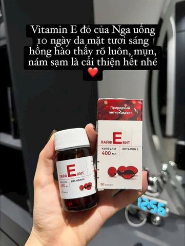 Vitamin E đỏ hàng chuẩn Nga