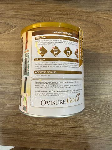 Combo 7 Hộp Sữa Hạt Xương Khớp Ovisure Gold Lon 650g