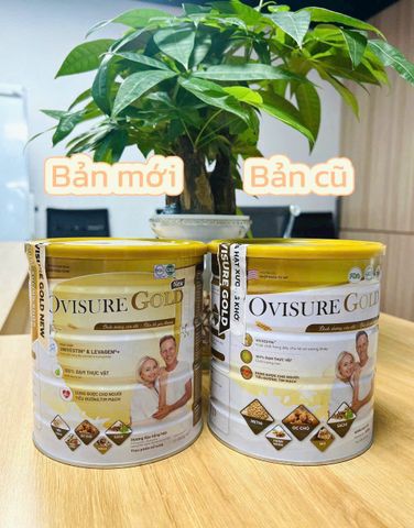 Sữa Hạt Hỗ Trợ Xương Khớp Ovisure Gold Lon 650g