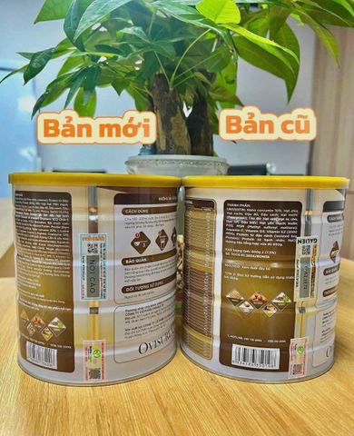 Sữa Hạt Hỗ Trợ Xương Khớp Ovisure Gold Lon 650g