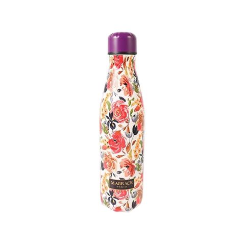 Bình Giữ Nhiệt Inox Magrace Paris 500ml - Đồ Uống Nóng Lạnh Họa Tiết Mùa Xuân Thời Trang, Chống Vỡ, Dễ Dàng Mang Theo