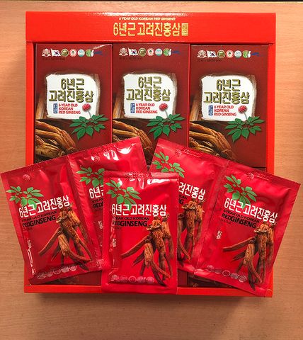 Nước Hồng Sâm 6 Năm Tuổi Hàn Quốc Taewoong Food