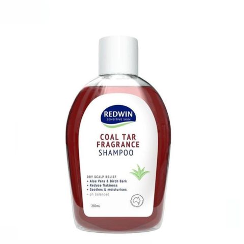 Dầu Gội Redwin Tea Tree & Coal Tar 250ml - Giảm Gàu, Ngứa Da Đầu, Phục Hồi Tóc Khỏe Mạnh từ Úc