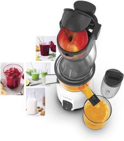 Máy Ép Chậm Moulinex ZU 600110 - Công Nghệ Cold Press Chất Lượng Cao, Giữ 90% Dinh Dưỡng, Dễ Dàng Vệ Sinh, Nước Ép Mịn Tuyệt Hảo
