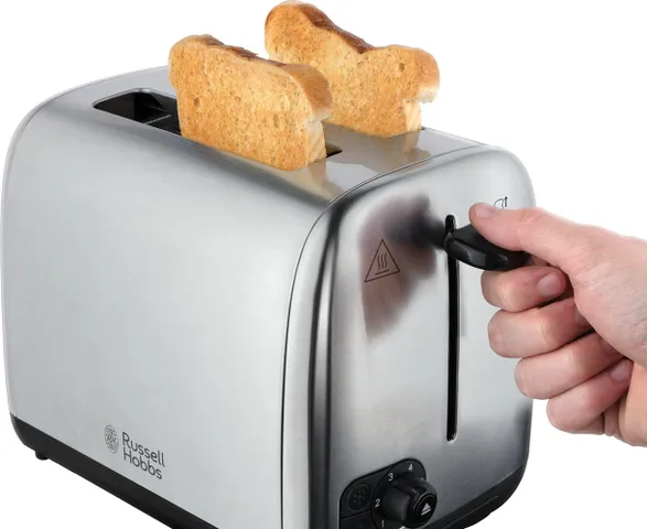 Máy Nướng Bánh Mỳ Russell Hobbs Adventure 24080-56, Công Suất 850W, 6 Cấp Độ Nướng Tùy Chỉnh, Bánh Nóng Giòn Ngay Tại Nhà