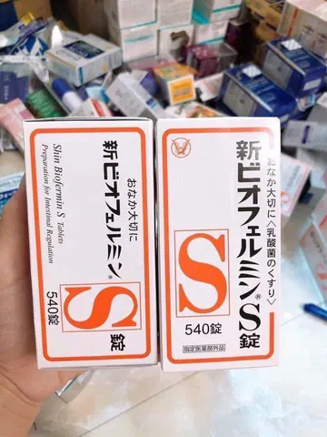 Men Tiêu Hóa Shin Biofermin S 540 Viên - Hỗ Trợ Tiêu Hóa, Cân Bằng Đường Ruột, Sản Phẩm Nội Địa Nhật Bản Chất Lượng Cao