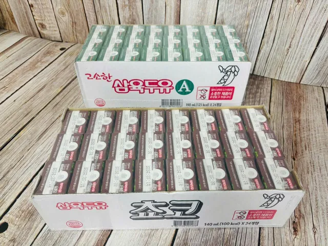 Sữa Đậu Nành Sahmyook Hàn Quốc - Vị Socola - 24 hộp x 140ml