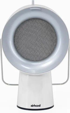 Máy Hút Mùi Di Động AirHood Màu Trắng Ngà - Thiết Kế Sang Trọng, Pin 180 Phút, Bộ Lọc Dầu và Khói, Đa Chế Độ Công Suất