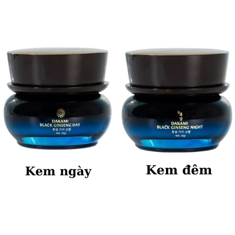 Kem Dưỡng Da Dakami Sâm Đen 30g - Giúp Mờ Nám, Dưỡng Trắng Da, Chống Oxy Hóa, Phù Hợp Với Da Nhạy Cảm