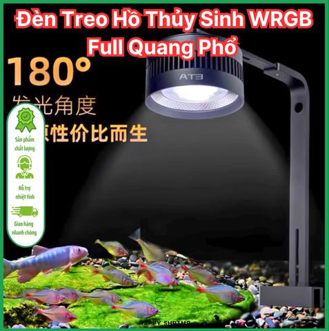 Đèn Treo Thủy Sinh WRGB Full Spectrum Bechler 40W 60W - Chiếu Sáng Hồ Cá Cảnh, Thủy Sinh Tối Ưu Màu Sắc