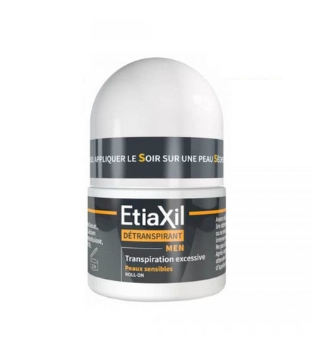 Lăn Khử Mùi Chuyên Sâu Etiaxil Cho Nam - Detranspirant Men Peaux 15ml Ngăn Mồ Hôi Hiệu Quả 5 Ngày