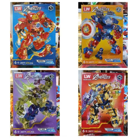Đồ Chơi Lắp Ráp Siêu Anh Hùng Lego - Sáng Tạo Thế Giới Siêu Anh Hùng Cho Trẻ Em - Phát Triển Kỹ Năng Vận Động & Tư Duy