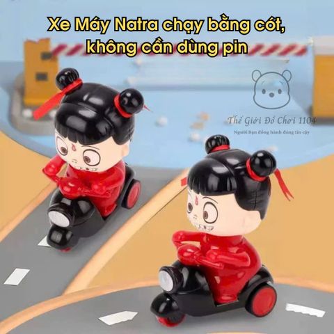 Xe Chạy Đà Dây Cót Na Tra NeZha - Đồ Chơi Sáng Tạo Giúp Bé Rèn Luyện Kỹ Năng Vận Động, Quà Tặng Tuyệt Vời Cho Trẻ Em