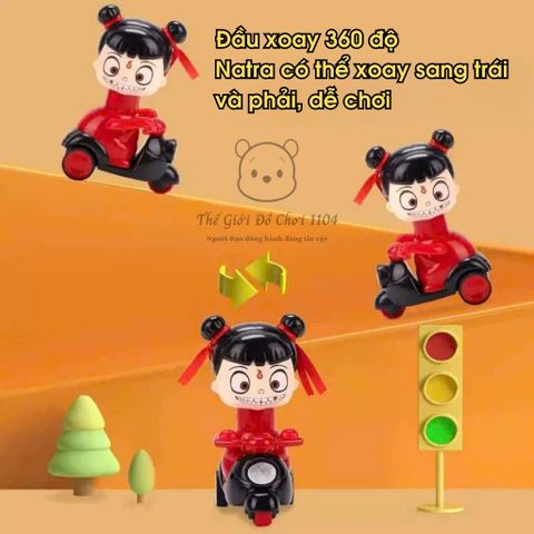Xe Chạy Đà Dây Cót Na Tra NeZha - Đồ Chơi Sáng Tạo Giúp Bé Rèn Luyện Kỹ Năng Vận Động, Quà Tặng Tuyệt Vời Cho Trẻ Em