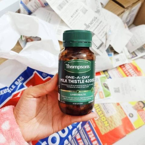 Viên uống bổ gan Thompson's OneADay Milk Thistle 42000mg lọ 60v
