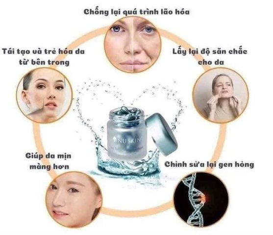 Tinh Chất Tạo Độ Săn Chắc cho Da ageLOC® Tru Face® Essence Ultra (60 Viên) Nuskin - Giảm Nhăn, Tăng Cường Độ Đàn Hồi, Chăm Sóc Da Chuyên Nghiệp